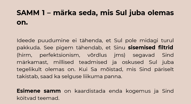 samm 1 - freebie