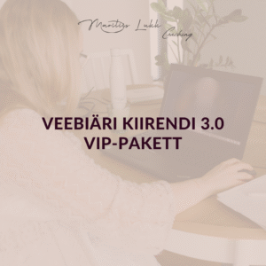 veebiäri kiirendi 3.0 VIP-pakett