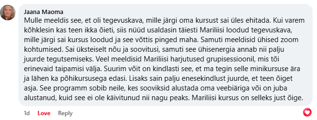 Jaana Mäoma_Tagasiside_Kiirendi 3.0_12.25