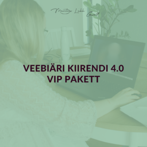 veebiäri kiirendi 4.0 vip pakett